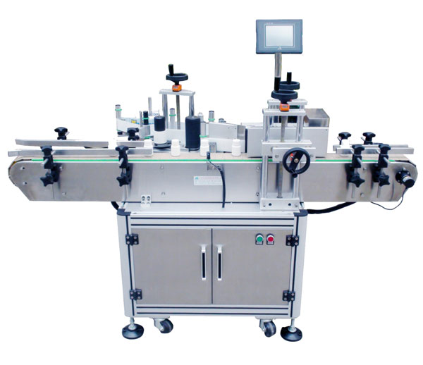 自动圆瓶贴标机-圆瓶专用贴标机设备实拍图